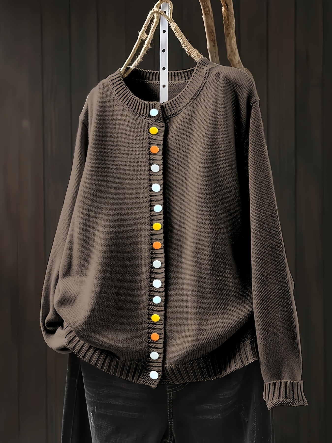 ROUPEX™| Komfortabel og Stilfuld Cardigan