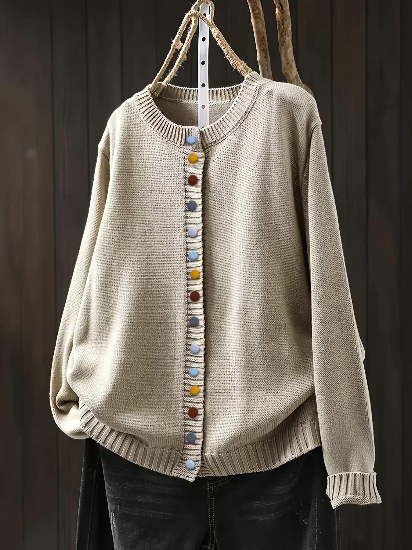ROUPEX™| Komfortabel og Stilfuld Cardigan