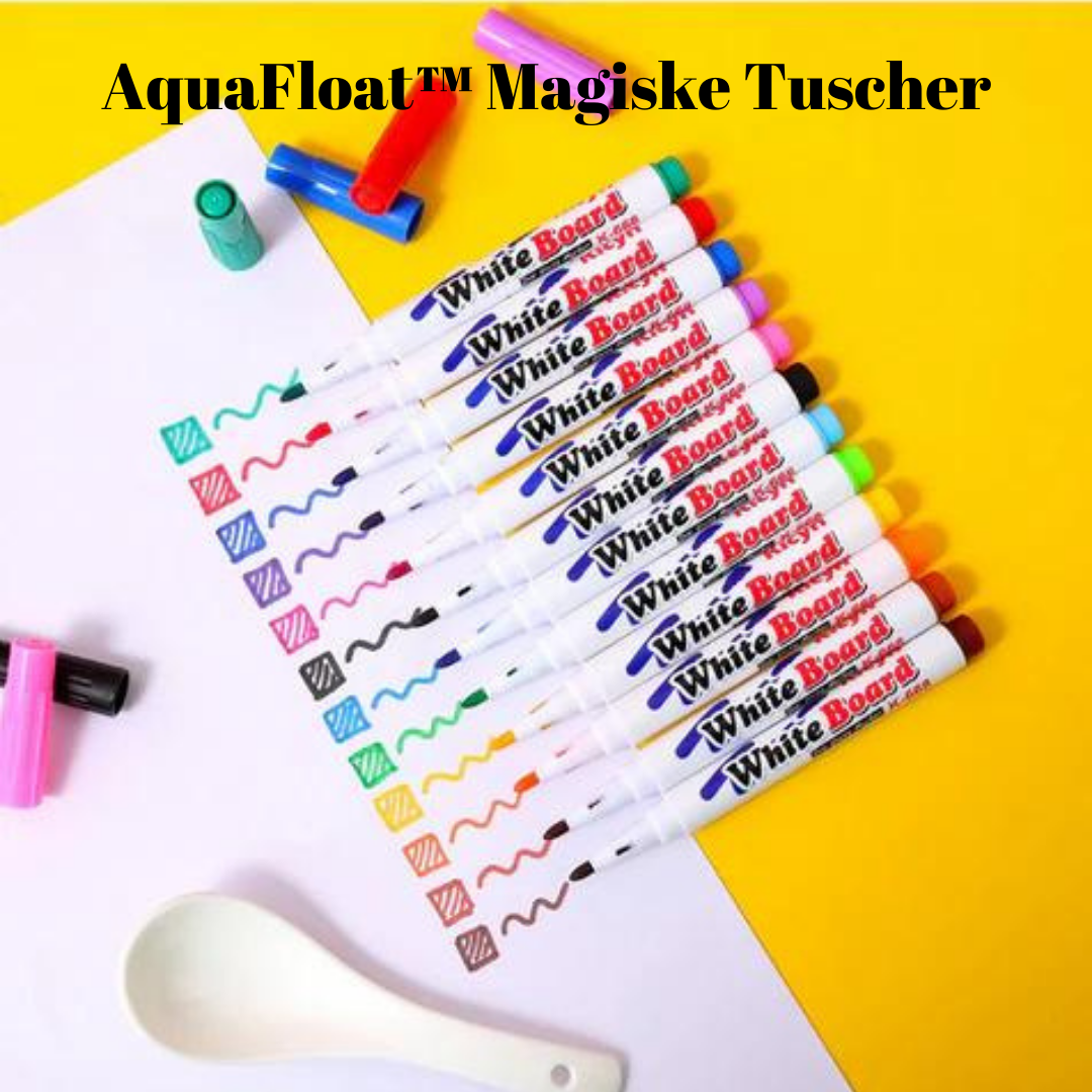 AquaFloat™ - Magiske Tuscher 12 deler