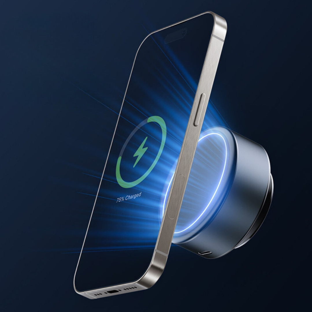 MagniGrip™ - Magnetisk Telefonholder 360° | Håndfri Holder til Alle Telefoner | Perfekt til Brusebad, Bil og Glatte Overflader