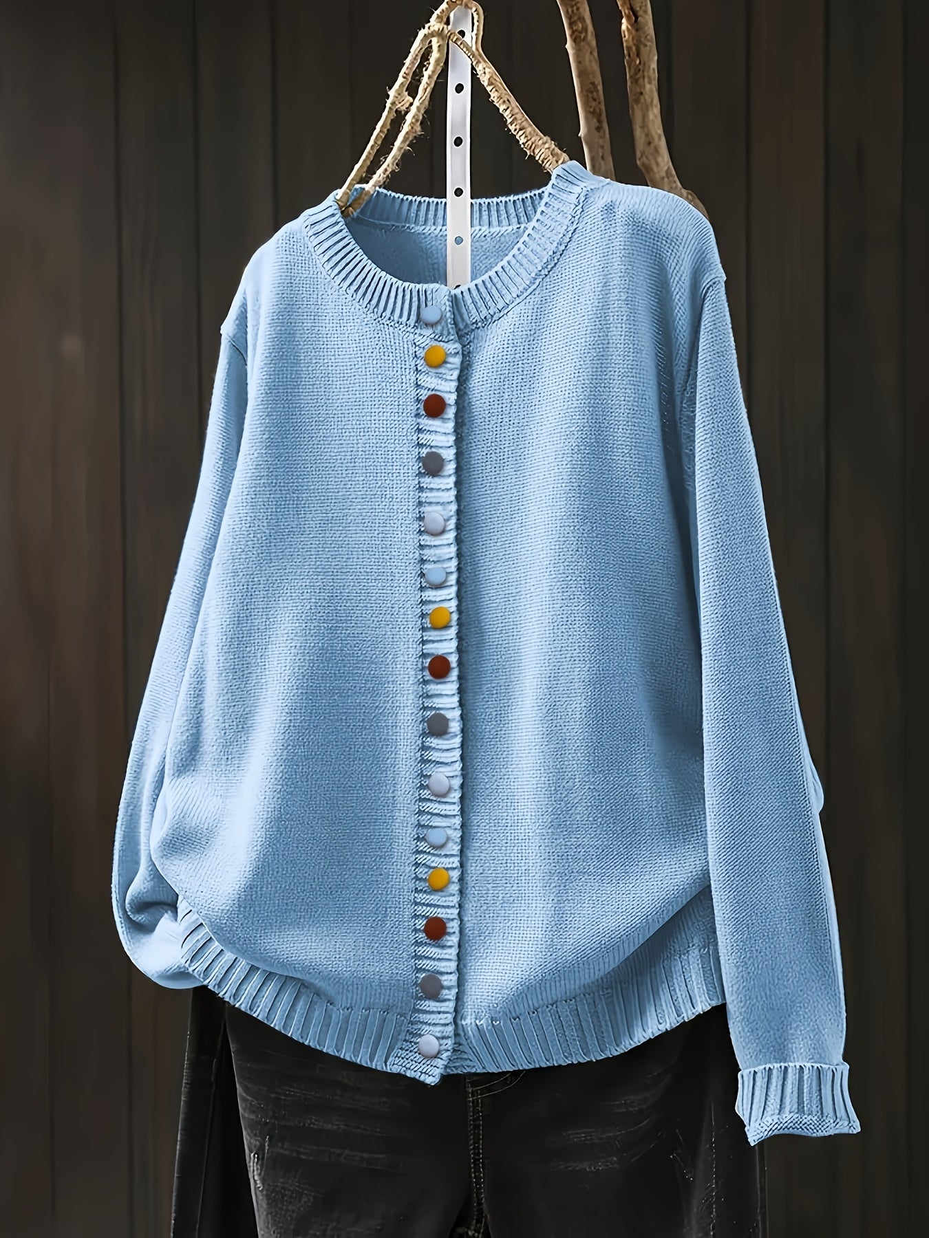 ROUPEX™| Komfortabel og Stilfuld Cardigan