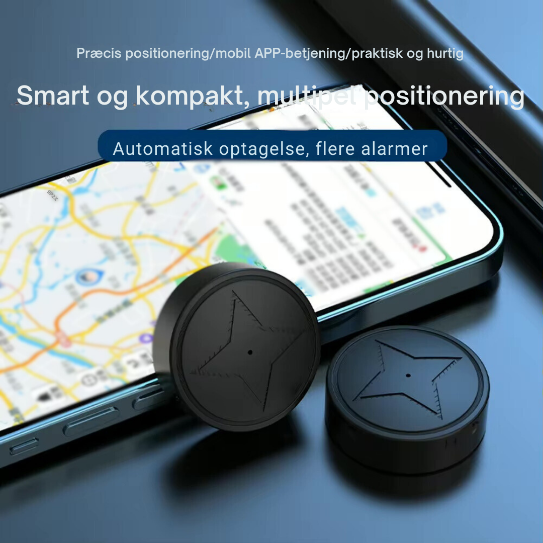TrackMaster™ Universal Magnetisk GPS Tracker - Hold alle dine køretøjer sikre med overvågning i realtid og uovertruffen nøjagtighed.