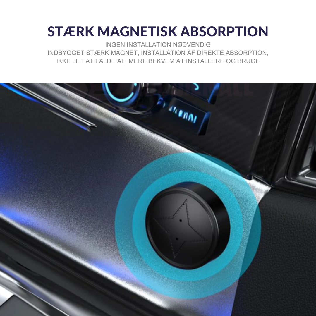 TrackMaster™ Universal Magnetisk GPS Tracker - Hold alle dine køretøjer sikre med overvågning i realtid og uovertruffen nøjagtighed.