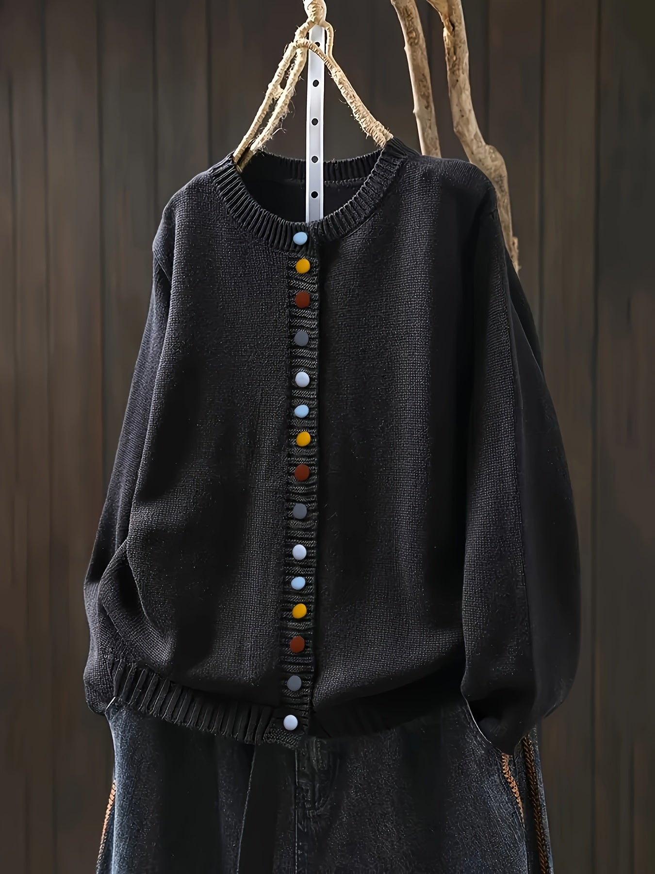 ROUPEX™| Komfortabel og Stilfuld Cardigan