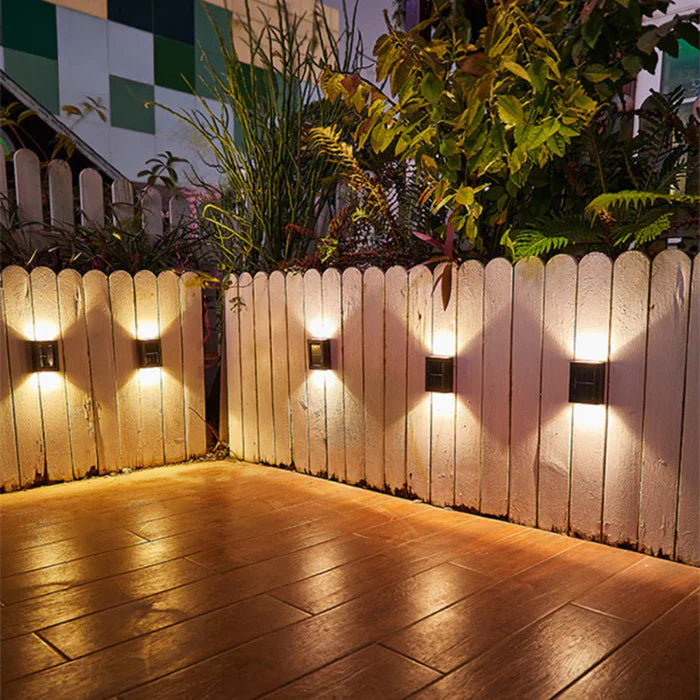 SolarGlow™ Deluxe Wall Lights | Varmt lys uden kabler eller batterier